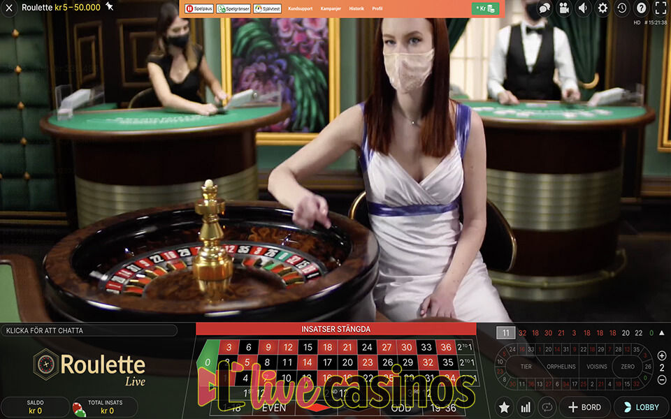 Live Vegas Roulette