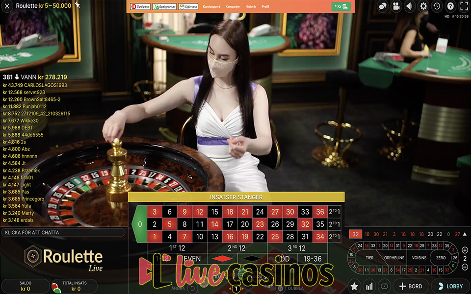Live Vegas Roulette