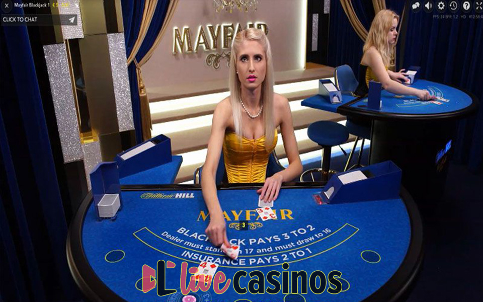 Live Mayfair Blackjack William Hill