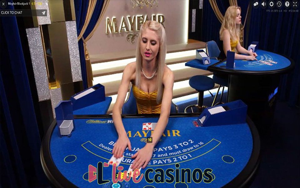 Live Mayfair Blackjack William Hill