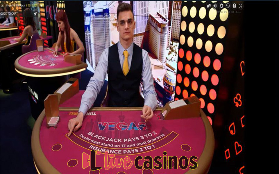 Live Vegas VIP Blackjack William Hill