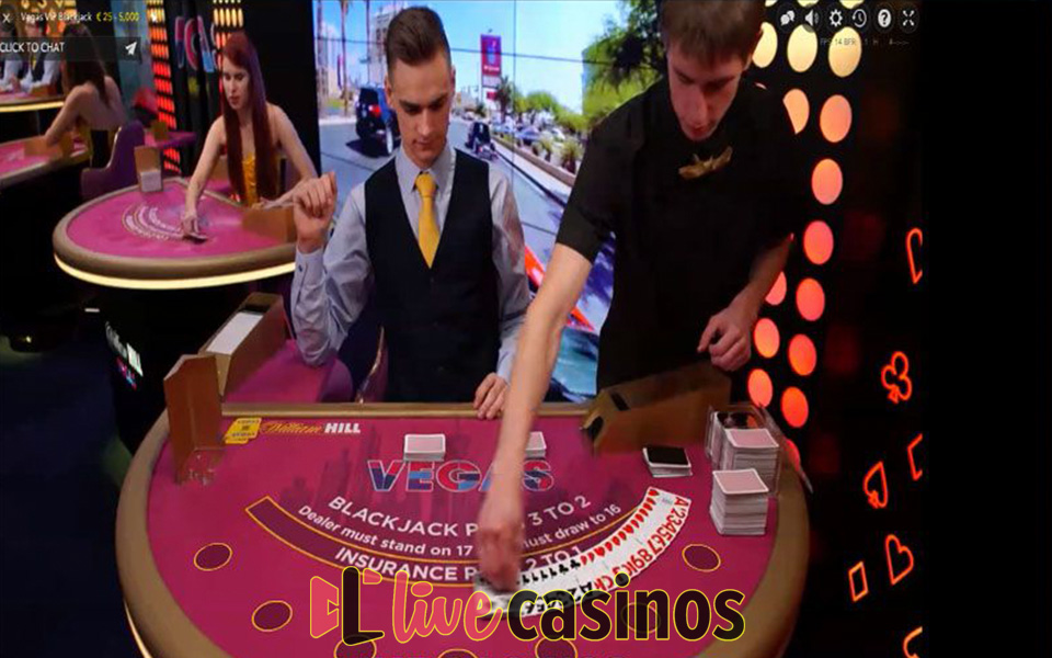 Live Vegas VIP Blackjack William Hill