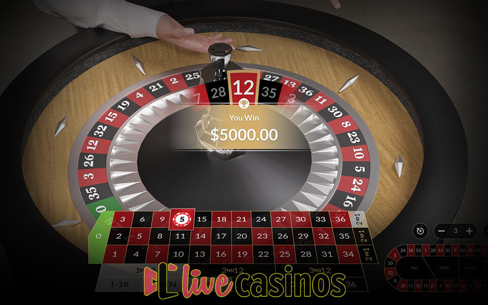 OnAir Entertainment Live Standard Roulette