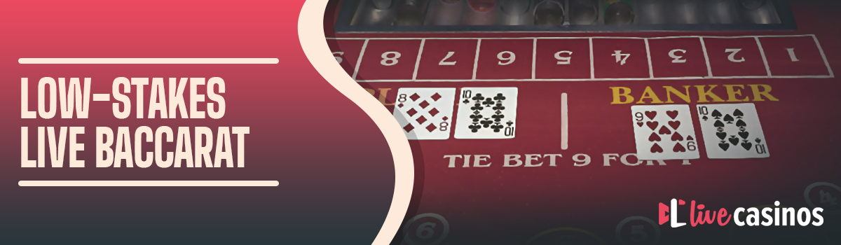 Low-Stakes Baccarat Online – Play Live Baccarat With Low Minimum Bets