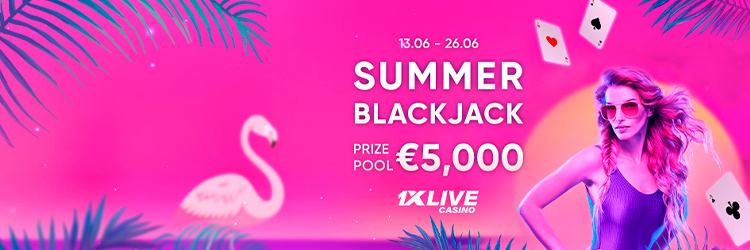 Play Blackjack at 1xBet Casino This Summer
