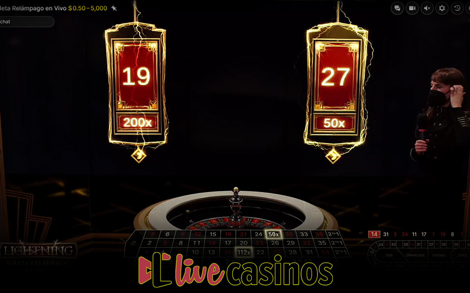 Ruleta Relámpago en Vivo