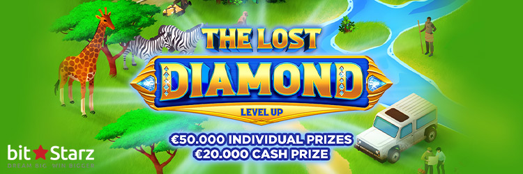 The Lost Diamond – Level Up Adventure on BitStarz