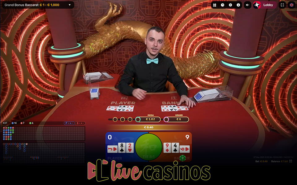 Grand Bonus Baccarat