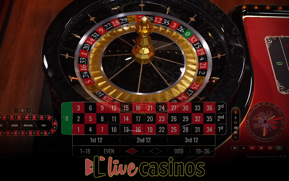 Revolution Roulette Live