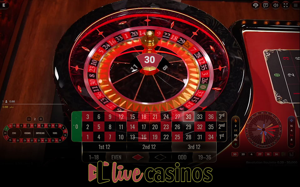 Revolution Roulette Live