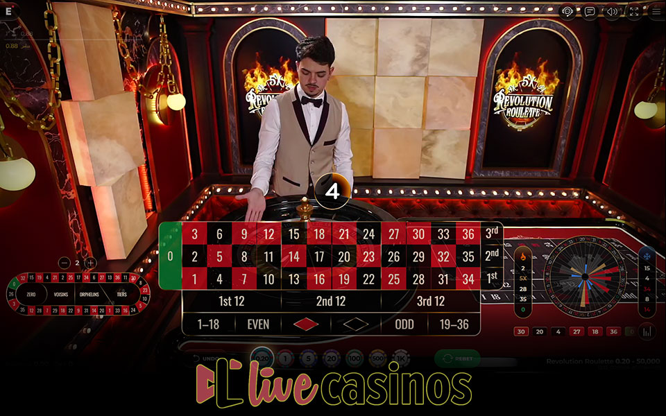 Revolution Roulette Live