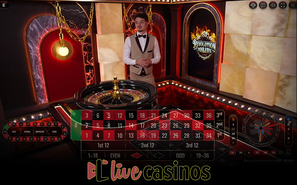 Revolution Roulette Live