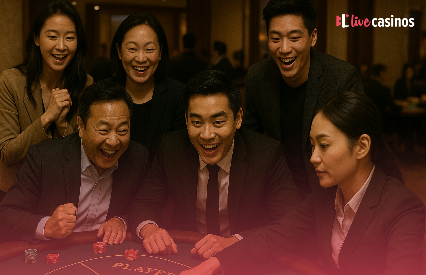 people playing baccarat