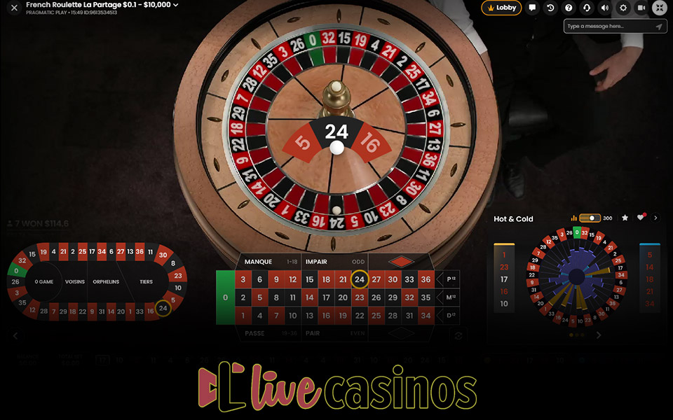 French Roulette La Partage