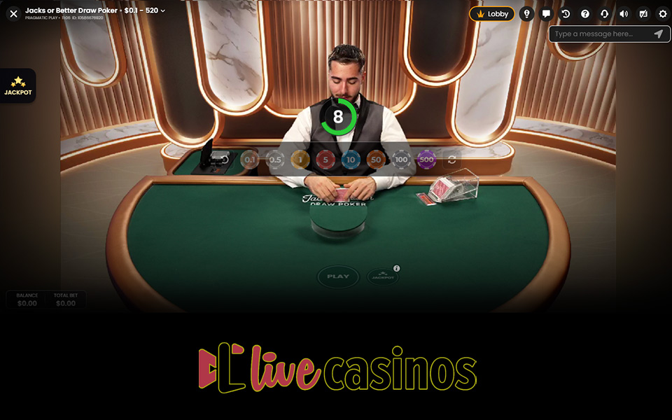 Jacks or Better Draw Poker