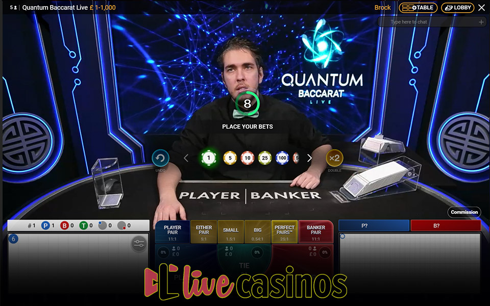 Quantum Baccarat Live
