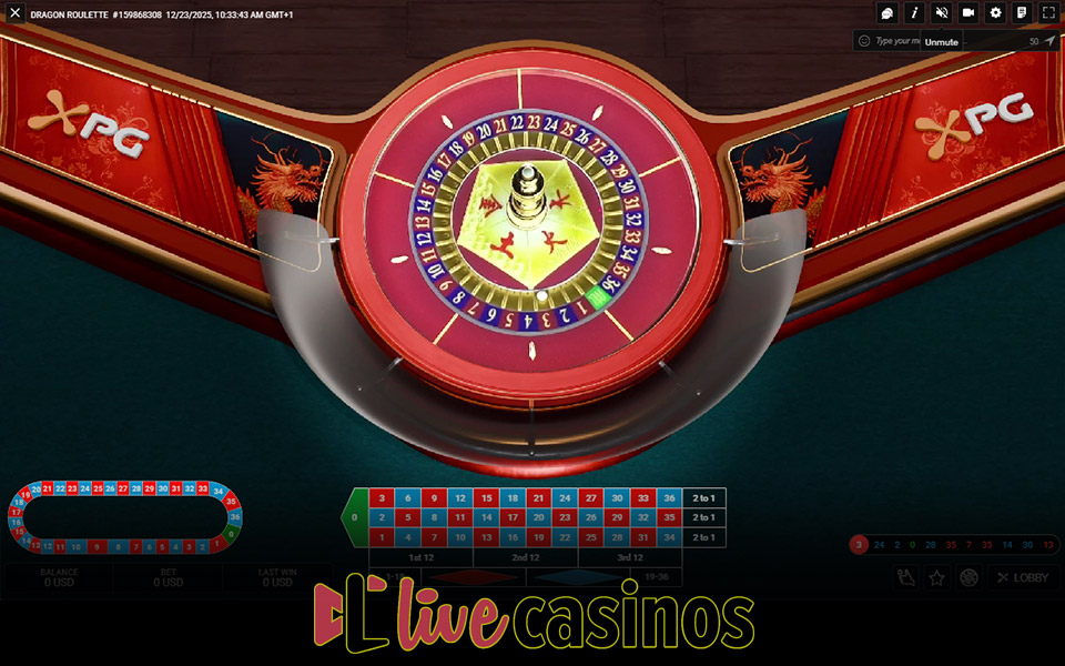 Dragon Roulette Live