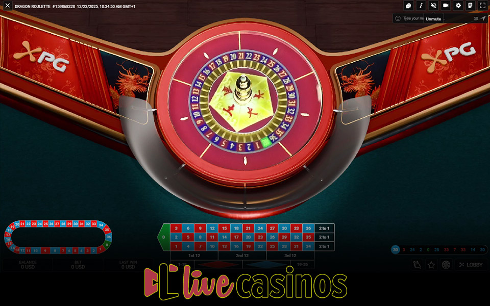 Dragon Roulette Live