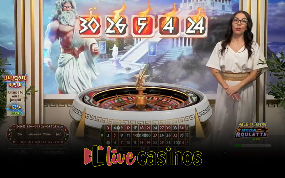 Age of the Gods Mega Fire Blaze Roulette Live Review 2026